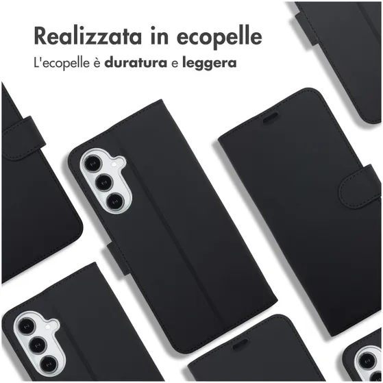 Accezz Wallet Softcase voor Samsung Galaxy A17 Zwart