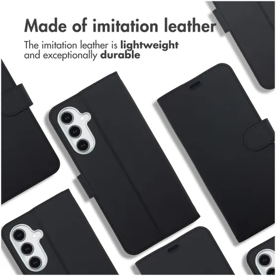 Accezz Wallet Softcase voor Samsung Galaxy A17 Zwart