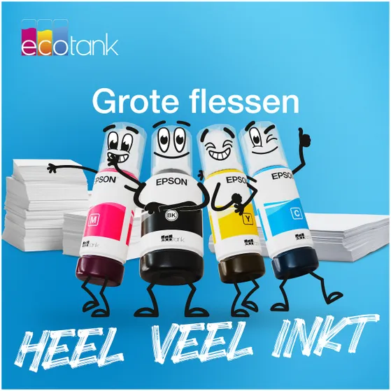 Epson 102 EcoTank inktfles Cyaan