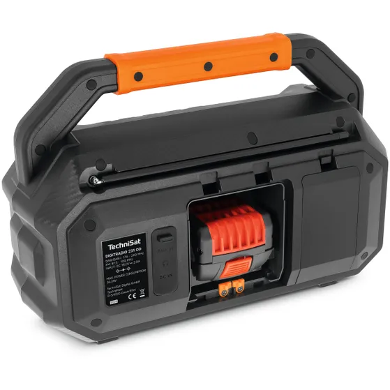 TechniSat Digitradio 231 OD Zwart