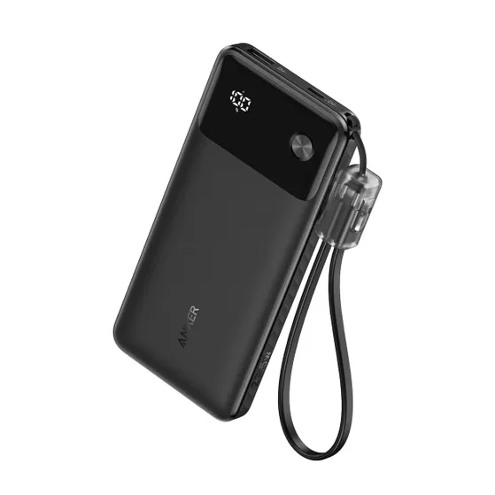 Anker Power Bank 10 000mAh 22.5W Zwart