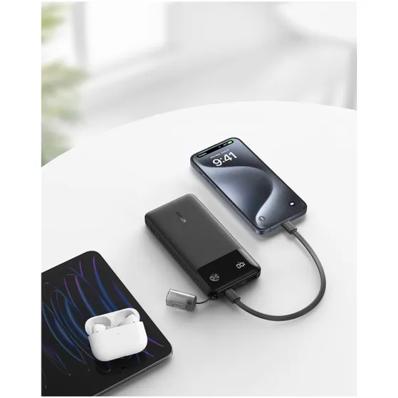 Anker Power Bank 10 000mAh 22.5W Zwart