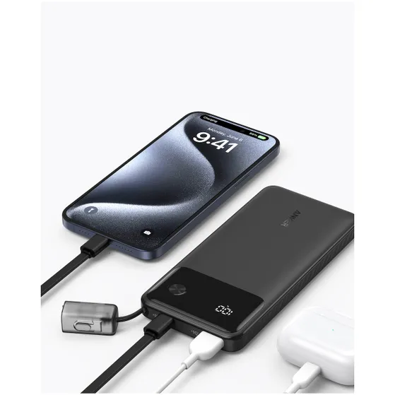 Anker Power Bank 10 000mAh 22.5W Zwart