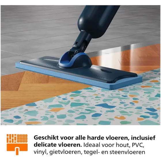 Philips OneUp Series 5000 (XV5113/01/00) + extra oranje dweildoek