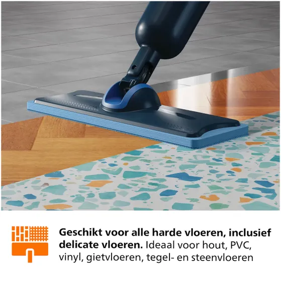 Philips OneUp Series 5000 BXA0109/00 (XV5113/01/00) + extra oranje dweildoek