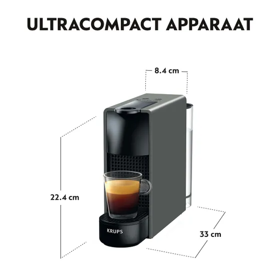Krups Nespresso Essenza mini XN110B Grijs