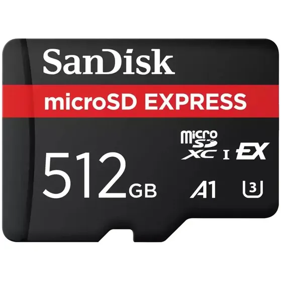 SanDisk MicroSDexpress Gameplay 512GB 880mb/650mb/s