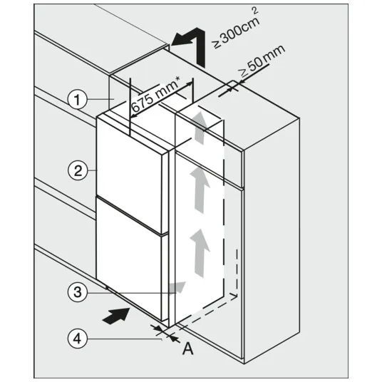 Miele KFN 4395 DD el Zilver