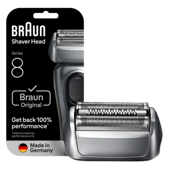 Braun Cassette series 8 Zilver