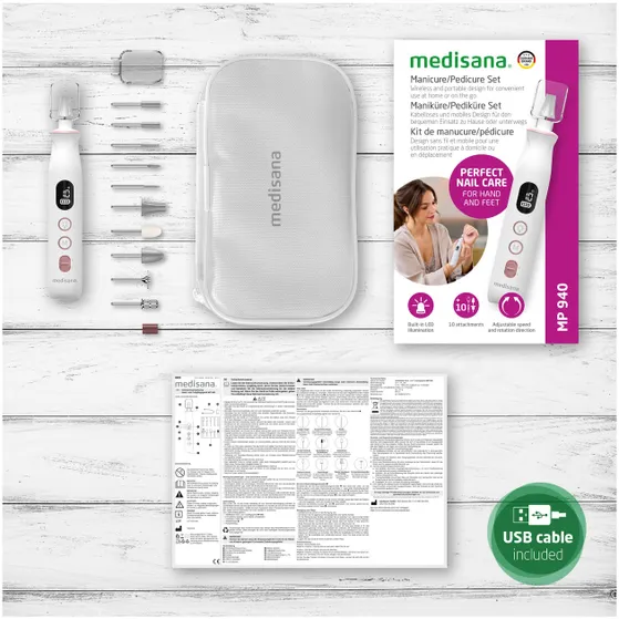 Medisana MP 940 Manicure/Pedicure Set