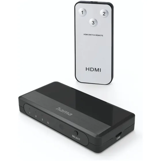 Hama HDMI-splitter 3 input - 1 output