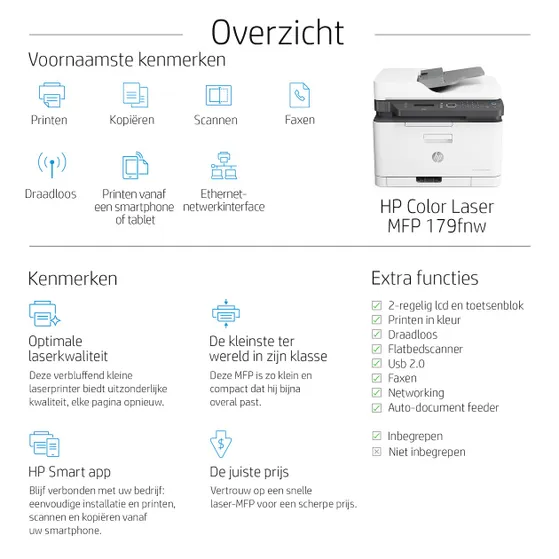 HP Color Laser MFP 179fnw