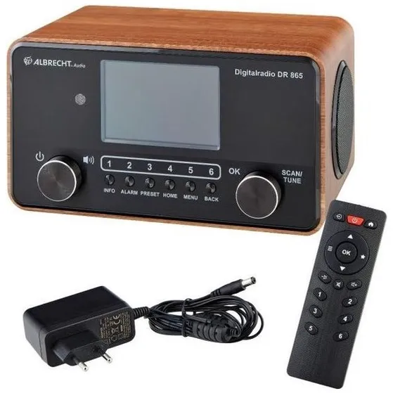 Albrecht DR 865 Senior Zwart