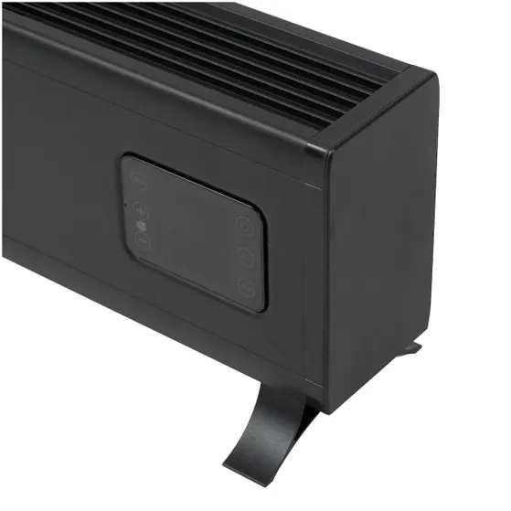 Eurom Alutherm Baseboard 1500 Wi-Fi Zwart