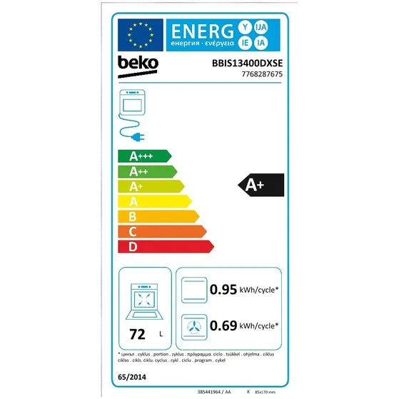 Beko BBIS13400DXSE Selective Line