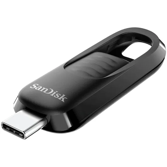 SanDisk Ultra Slider 1TB USB 3.2 Gen 1 400 MB/s Zwart