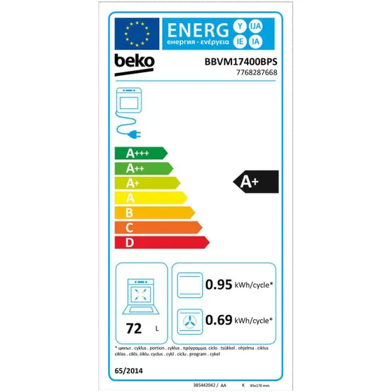 Beko BBVM17400BPS
