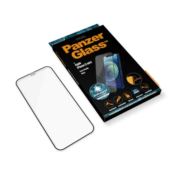 PanzerGlass Apple iPhone 12 mini Case Friendly AB Zwart