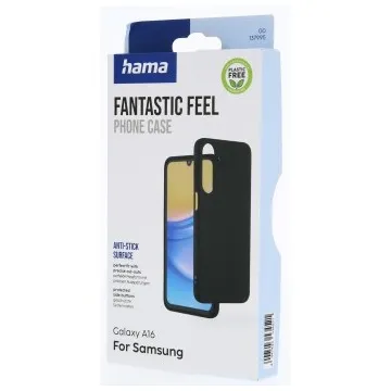 Hama Fantastic Feel voor Samsung Galaxy A16 Zwart