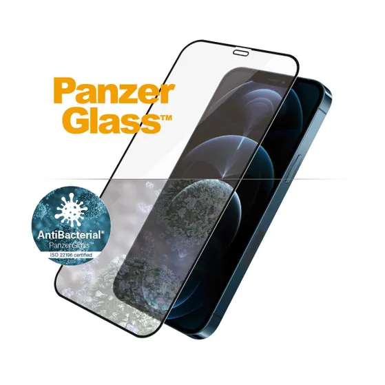 PanzerGlass Apple iPhone 12 Pro Max Case Friendly AB Zwart