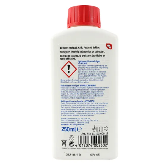 Scanpart vaatwasser reiniger 250ml