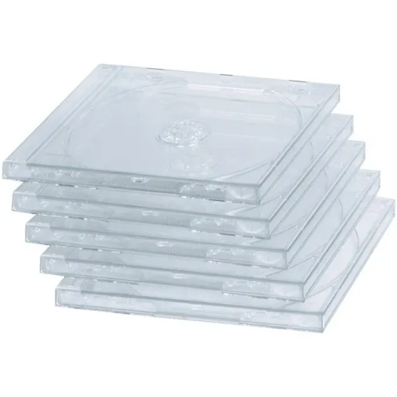Hama CD doosje 5-pack Transparant