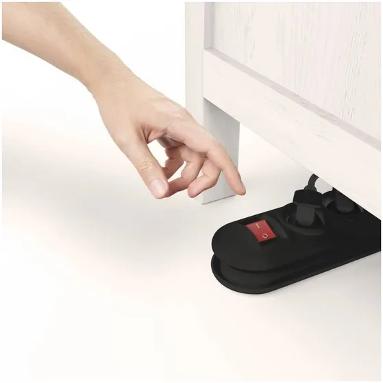 Hama Stekkerdoos, 3-voudig, schakelaar, opt. schakelaarpositie, 1,4 m Zwart