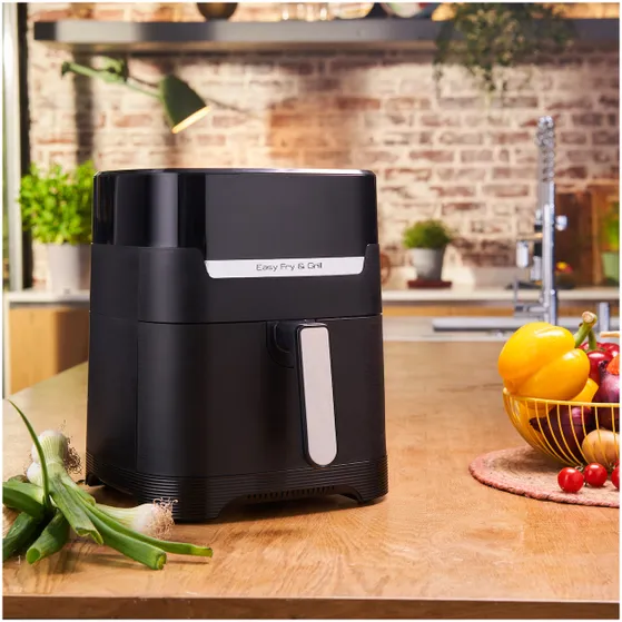 Tefal EY5058 Easy Fry & Grill Precision Zwart