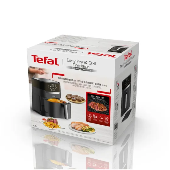 Tefal EY5058 Easy Fry & Grill Precision Zwart