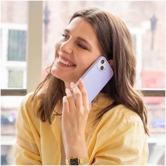 Accezz Liquid Silicone Backcover Google Pixel 8 Paars