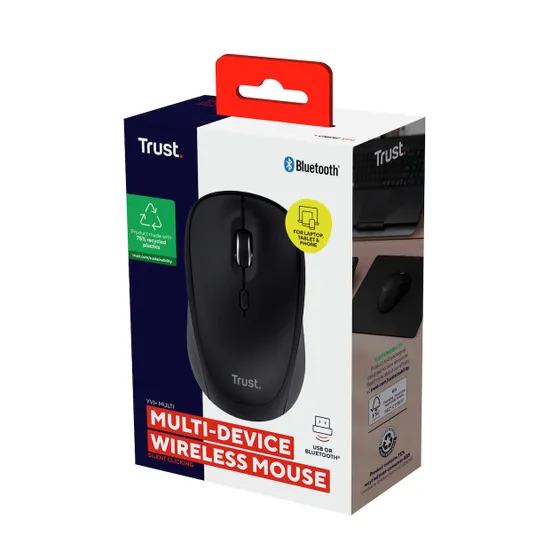 Trust Yvi+ Multi Zwart