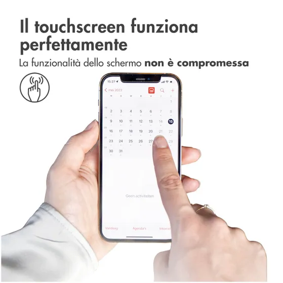 Accezz Gehard Glas Full Cover voor Samsung Galaxy S25 Plus