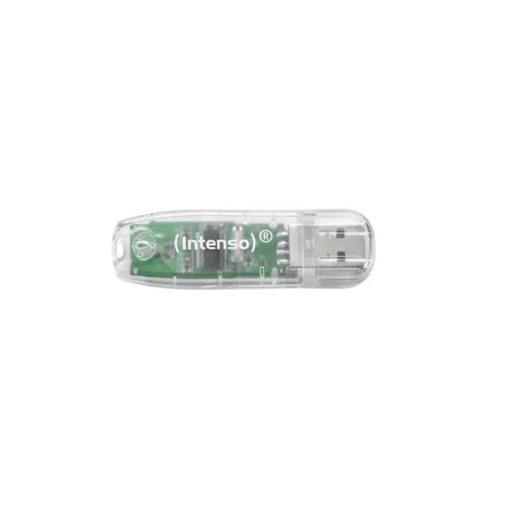 Intenso Rainbow Line 32GB (USB 2.0) Transparant