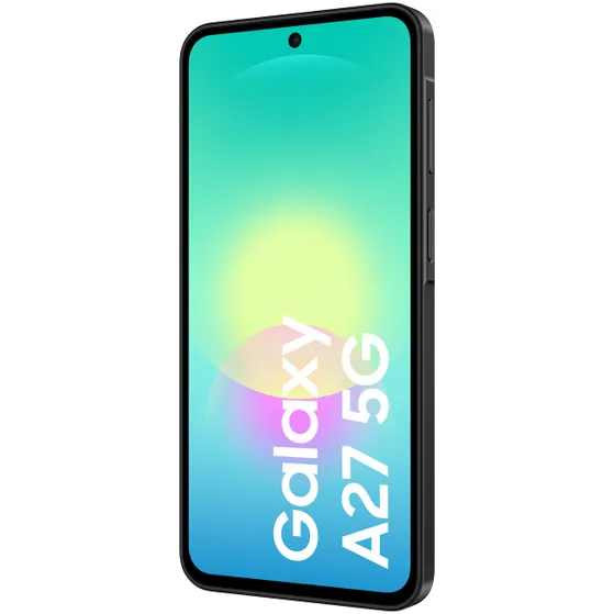 Samsung Galaxy A27 128GB 5G + Clear Case Zwart