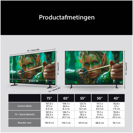 Sony K-55S25M2PB (2026) BRAVIA 2 II