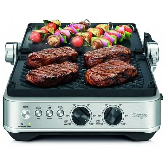 Sage The BBQ Press Grill Zwart