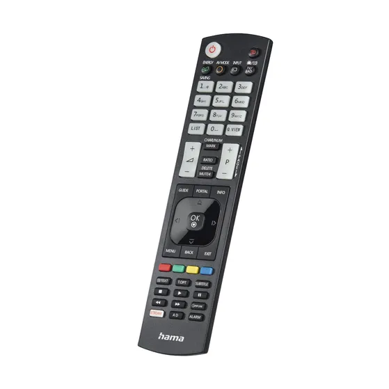 Hama Universal Remote Control voor LG TVs IR Teachable Illuminating Buttons