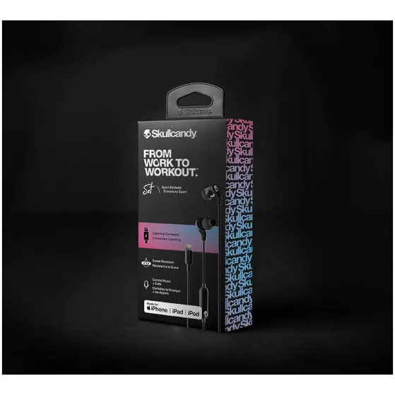 Skullcandy Set In-Ear w/mic1 + USB-C Zwart