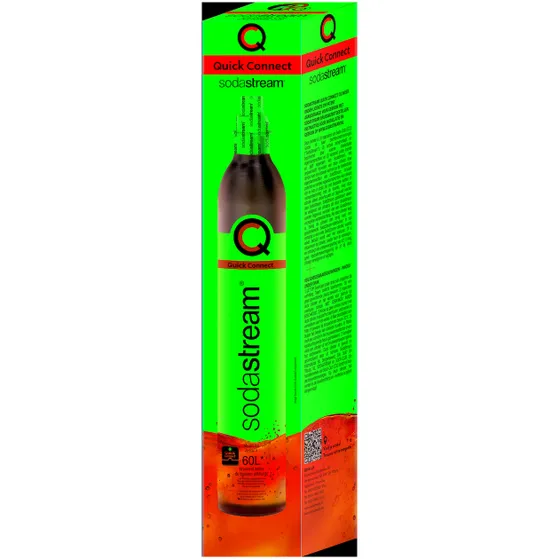 Sodastream CO2 Reserve Cilinder Quick Connect 60l Roze