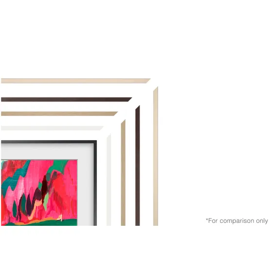 Samsung Verwisselbare lijst 85 inch The Frame Modern – Walnoothout look (2021-2025) Walnoot
