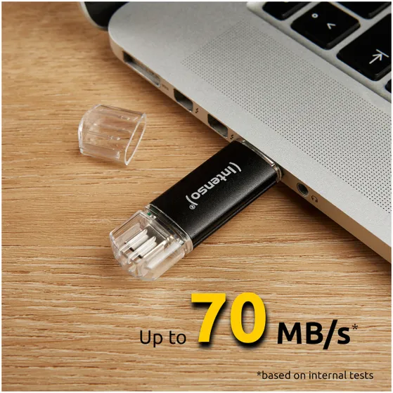 Intenso Twist Line 32GB Grijs
