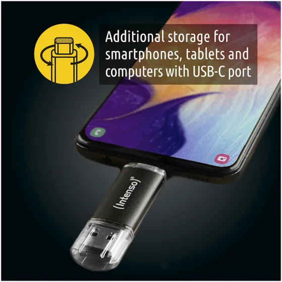 Intenso Twist Line 32GB Grijs