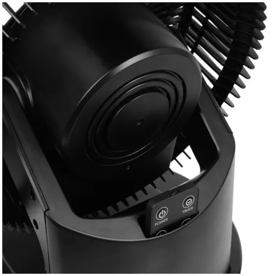 Eurom Vento 3D Silent Comfort Zwart