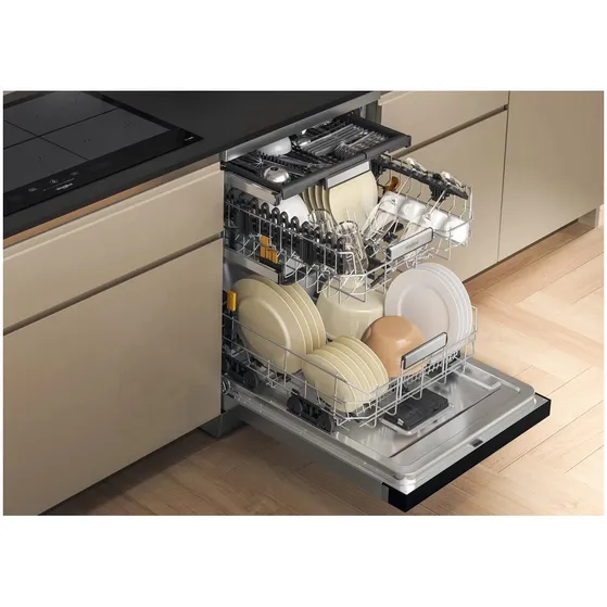 Whirlpool W7F HS51 X MaxiSpace Rvs