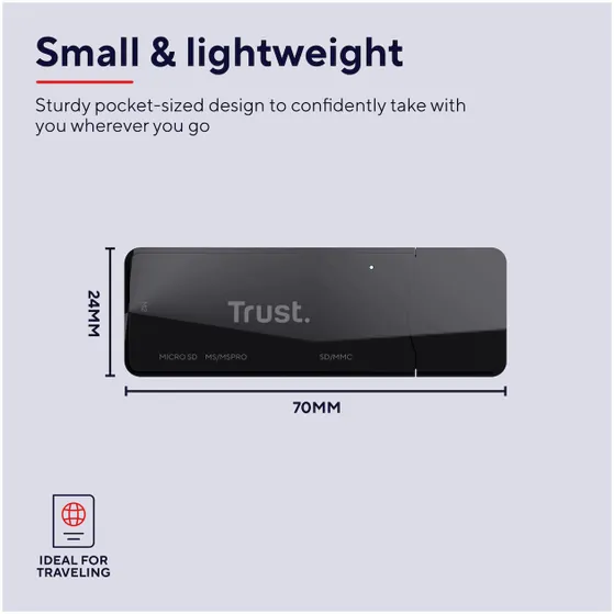 Trust Primo Universele 70W-laptopoplader Zwart
