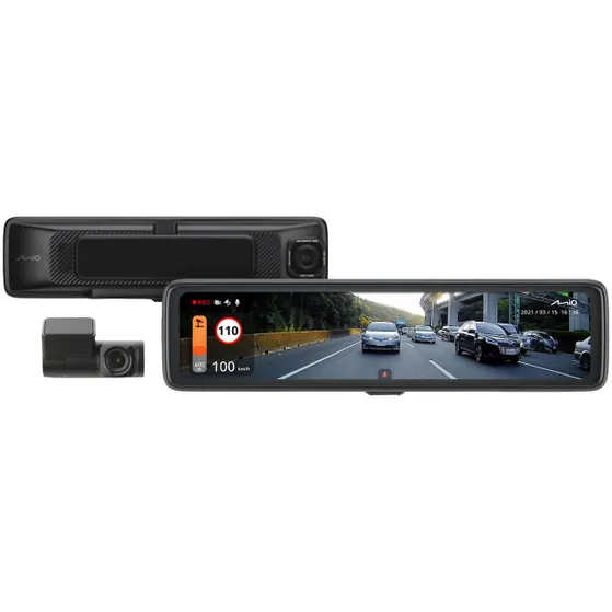 Mio MiVue R850T Mirror - Dual 2.5K + Wifi + GPS