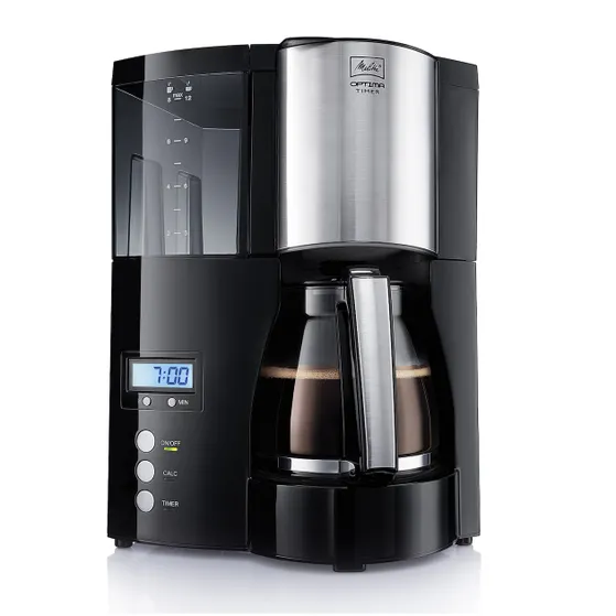 Melitta Optima Timer Zwart