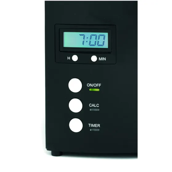 Melitta Optima Timer Zwart