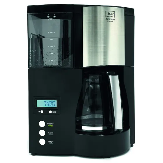 Melitta Optima Timer Zwart