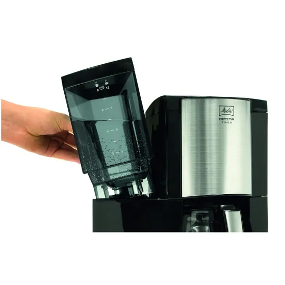 Melitta Optima Timer Zwart